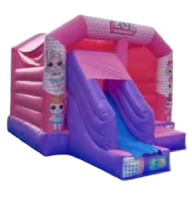 China Outdoor Inflatable Playground Bouncer Combo Bouncy Castle With Slide For Kids for sale