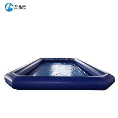 China PVC Movable 10*5m Inflatable Swimming Pool Inflatable Water Pool For Water Roller for sale