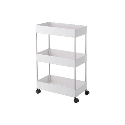 China Stocked Hot Selling Wholesale Display Removable Shelving Storage Rack Plastic Rack for sale