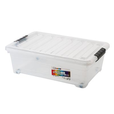 China Stocked can be stored under the bed portable storage box plastic storage box for sale