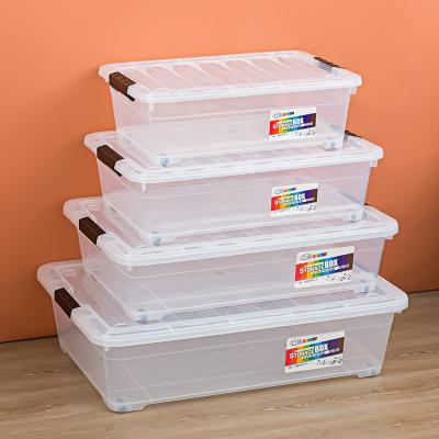 China Wholesale Plastic Seal Stored Up Environmental Protection Waterproof Household Plastic Storage Box for sale