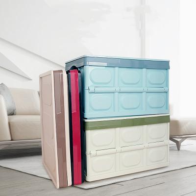 China Environmental protection folding box stored children play household plastic folding storage box for sale