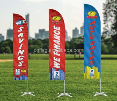 China Outdoor Advertising Fly Banner Signs and Beach Banner Feather Flag FLYING Custom Banners for sale