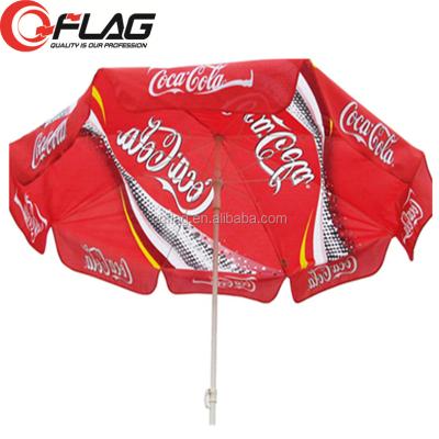 China FLYING Beach Umbrellas with Custom Printing Pattern for sale