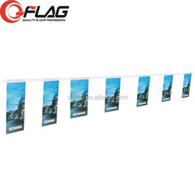 China Customized waterproof advertising FLYING FlagLine, Christmas create custom flag bunting, national flaglines for sale