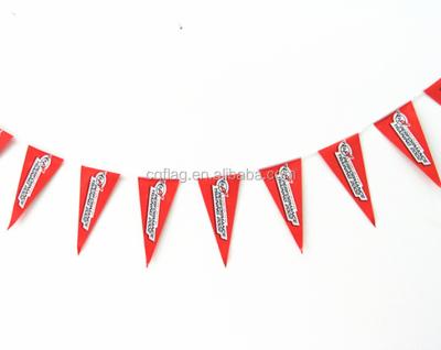 China Promotional Flagline Bunting Custom Polyester Advertising Pennant FLYING / Birthday Decorative Bunting National Flag / Webbing for sale