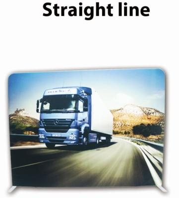 China Advertising STRAIGHT LINE backdrop wall BANNER for sale