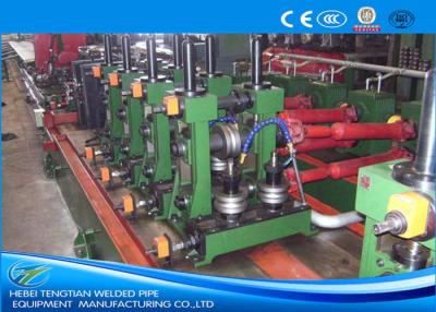 China Blue Color Durable Professional Steel Pipe Manufacturing Machine 80m / Min CE for sale