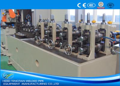 China Less Waste Steel Tube Making Machine ERW Welding PLC Control for sale