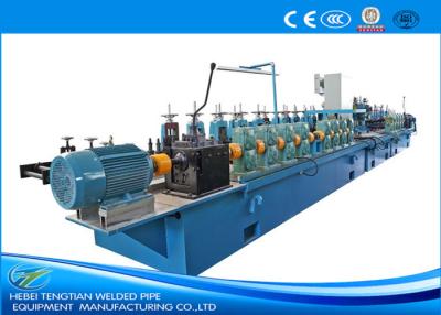 China Decoration Steel Pipe Making Machine Welding Speed 15m / Min Dia 64mm for sale