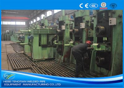 China Carbon Steel Square Tube Mill Adjustable Size High Frequency Welding for sale