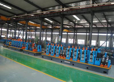 China carbon Steel ERW tube Mill , 21 - 63mm Diameter Pipe Welding Line for sale