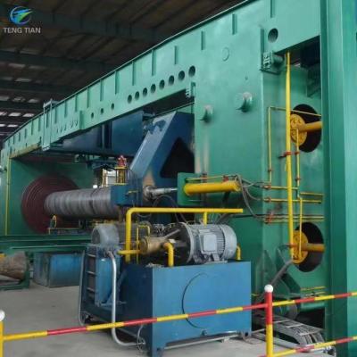 China Spiraallasmachine Pipe Mill Q235B Front Pendulum X Ray Voor oliepijpleiding Te koop