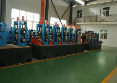 China Adjustable Pipe Size Steel Pipe Production Line Carbon Steel With 100m / Min Running Speed for sale