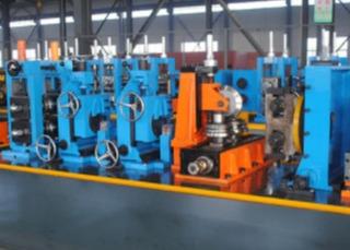 China High Frequency Welded 200kw Rectangular Erw Steel Pipe Production Line for sale