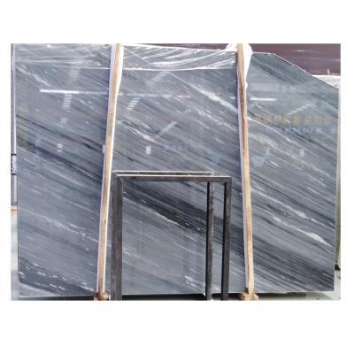 China Modern Luxury Expensive Italy Polished Blue Crystal Marble Slab for sale