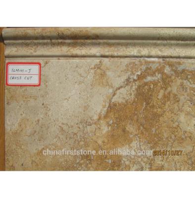 China Cheapest Best Quality Wall Tile SLM101-J Strong Travertine Tiles 24x24 China Yellow Travertine Marble Tile for sale