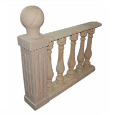 China Hotel Pillar Good Quality Stone Marble Staircase Designs Wooden Yellow Baluster for sale