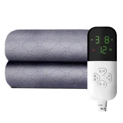 China Sale Household Electric Heating Blanket Anti-static Double Warm Dual Temperature Control With Timer Thermostat for sale