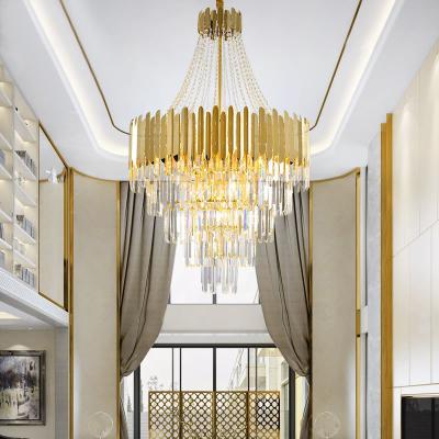 China Cheap Price Hotel Modern Supplier Modern Ceiling Light Gold Chandelier For Home for sale