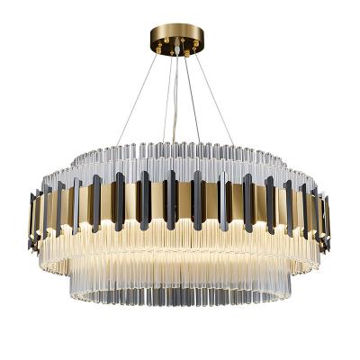 China The modern new product Nordic modern style leaded crystal ceiling light hotel chandelier for sale