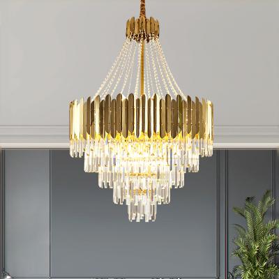 China European Style Chandelier Lamp New LED Living Room Bedroom Chandelier Lamp Creative Modern Crystal Chandelier Dining Room for sale