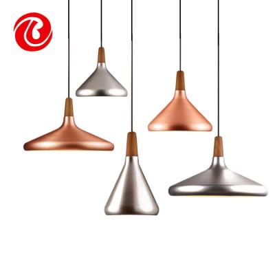 China New Style Vintage Modern Luxury Marine Nickel Metal Pendant Light For Cafe for sale