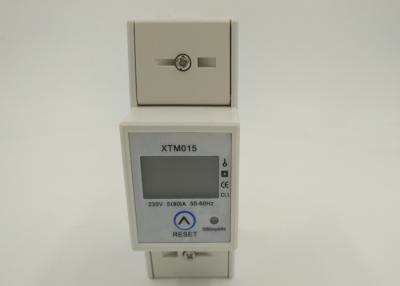 China Elektronische Standard-Hutschiene-Installation des Hutschiene-Energie-Meter-35mm zu verkaufen