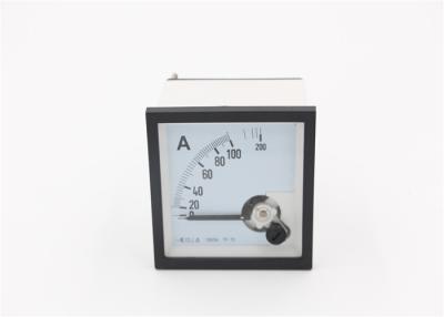 China Customized Dials Panel Mount Ac Amp Meter 72*72mm Micro Amp Meter for sale