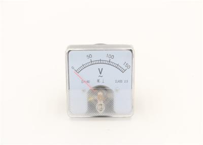 China Allgemeine Umwelt-analoges Platten-Voltmeter-Quadrat oder runde Art für Generator zu verkaufen