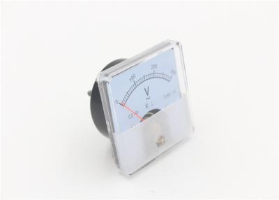 China Dauerhafter analoger Platten-Voltmeter-analoge Wechselspannungs-Platten-Meter-bewegliche Spulen-Art zu verkaufen