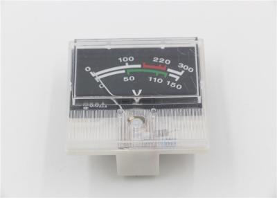 China 55*48mm Analog Digital Multimeter Black Color Dial Moving Coil Structure for sale