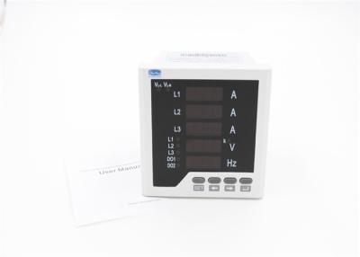 China 3 Phase Digital Panel Meter 4 Wire 96*96mm Multifucation Combination Meter for sale