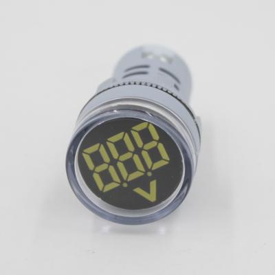 China LED Indicator Digital Ac Voltmeter AD16-22DSV 110V 220V 22mm for sale