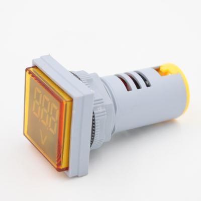 China Voltage Meter 22mm Led Panel Indicator Lamp 220V AD16-22DSV for sale