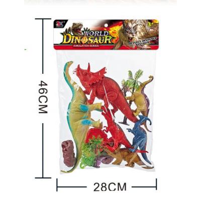 China Popular Play Wholesale Good Quality Plastic Dinosaur Toys Model Toys Set for sale