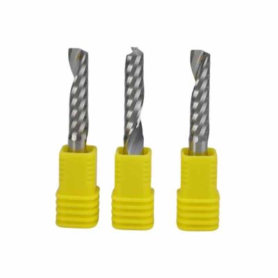 China Solid Carbide Polyvinylchloride MDF Cutter Carbide Acrylic Single Edge Milling Cutter Cutter for sale