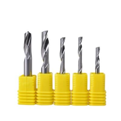 China Hot Sale Engraving Machine CNC Carbide Inserts Single Flute Milling Cutter For Aluminum for sale