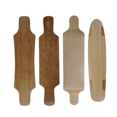 China Adult Canadian Maple Pro Deck Custom Skateboard OEM Size Shape White Longborad Surfboard for sale