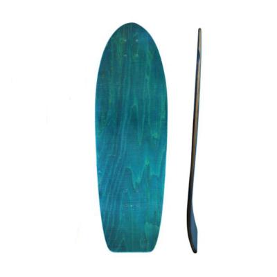 China Adult fiberglass fish board land surfboard surface customization skateboard deck for sale