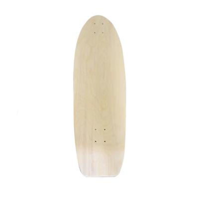 China Youth Wholesale Cheap Blank Skate Board 7 Ply Maple Land Surfboard Deck Carbon Fiber 32*10 Inch Wooden Skateboard Decks for sale