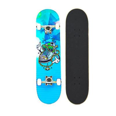 China Wholesale Adult Art Complete Deck and Trucks Wheels Mask Skate Board Maple Design Skateboard 8.0 Complete for sale