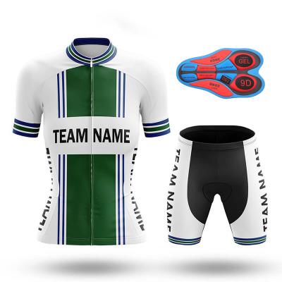 China Quick-Drying Anti-UV Breathable Custom Logo Cycling Wear Set Women Cycling Clothing for sale