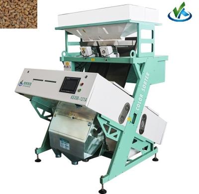 China RGB CCD Labor Farbsorter Kaffeebohnen Sortiermaschine für Weizen Sortieren zu verkaufen