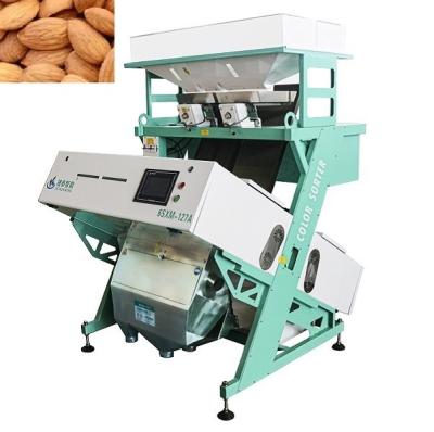 China RGB CCD Nuts Color Sorter Multi Grain Sorting Machine 2 Chutes for sale