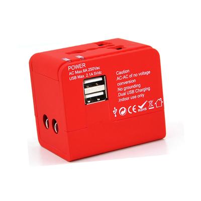 China Quality Assurance Residential / Multi-Purpose 60*55*45mm Versatile All In One Travel Adapter for sale