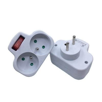 China Residential/General-Purpose Multi-Function Socket Wall Power Outlet With Dual Port For Phone Charging EU 250V for sale