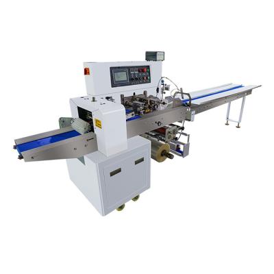 China Good Quality Food Sandwich Food Packing Machine Bread Bagged Toast Flow Pillow Wrapping Machinery Waffle Packaging Machine for sale