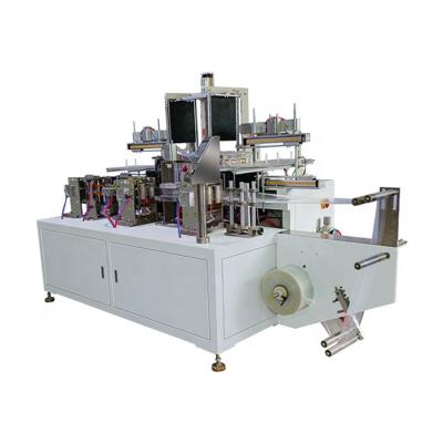 China Food Hot Selling High Speed ​​PE Gloves Folding Packing Machine Disposable Gloves Four Side Seal Automatic Lining Machine for sale