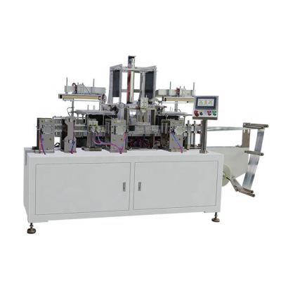 China Full Automatic Food Good Quality PE Hand Gloves Fold Packing Machine Disposable Glove For Doing Housework Folding Packaging Machine for sale